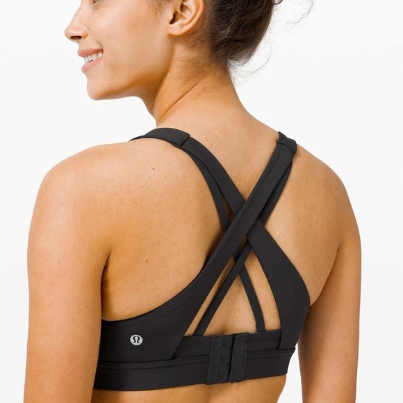 lululemon athletica Tops - Lululemon Stash It All Bra Black size 4 (554)